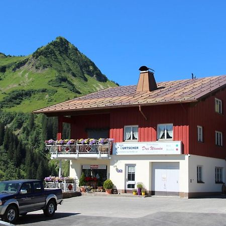 Appartements Drei Wannen Damüls Exterior foto