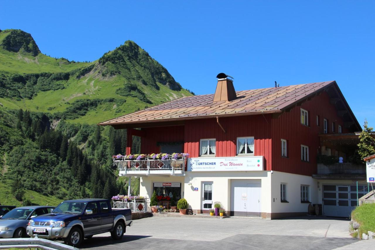 Appartements Drei Wannen Damüls Exterior foto