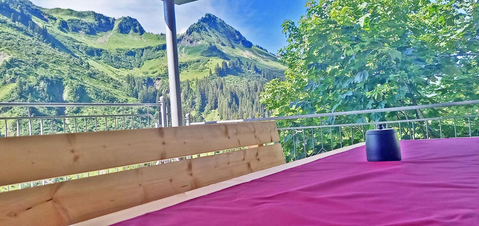 Appartements Drei Wannen Damüls Exterior foto